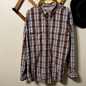 Filson ventilated sweat wicking Fishing shirt